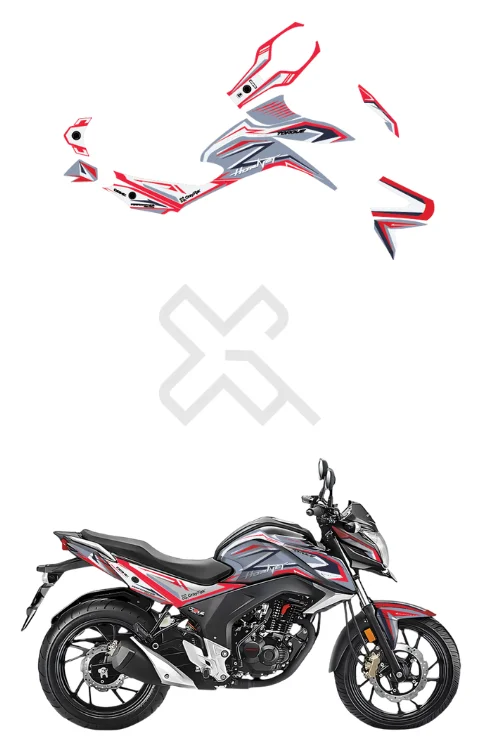 Rogue Edition Full Body Sticker Compatible with Hornet 160R | Made In Premium Gloss Vinyl With FPF(Fade Protection Film), Water Proof, Precut Sticker, Pack of 1 Compatible with Both Side